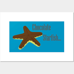 Chocolate Starfish Posters and Art